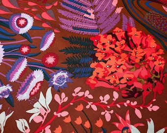 Love Always AM Floral Cotton Quilt Fabric, Anna Maria, Free Spirit Fabrics