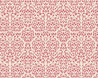 Ornate Foliage Berry Cotton Fabric - Art Gallery Fabrics