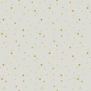 Luminaries Gold NTF-77907 NIGHTFALL, Art Gallery Fabrics, Maureen Cracknell, Quilt Fabric, Cotton Fabric, Celestial, Fabric By The Half Yard