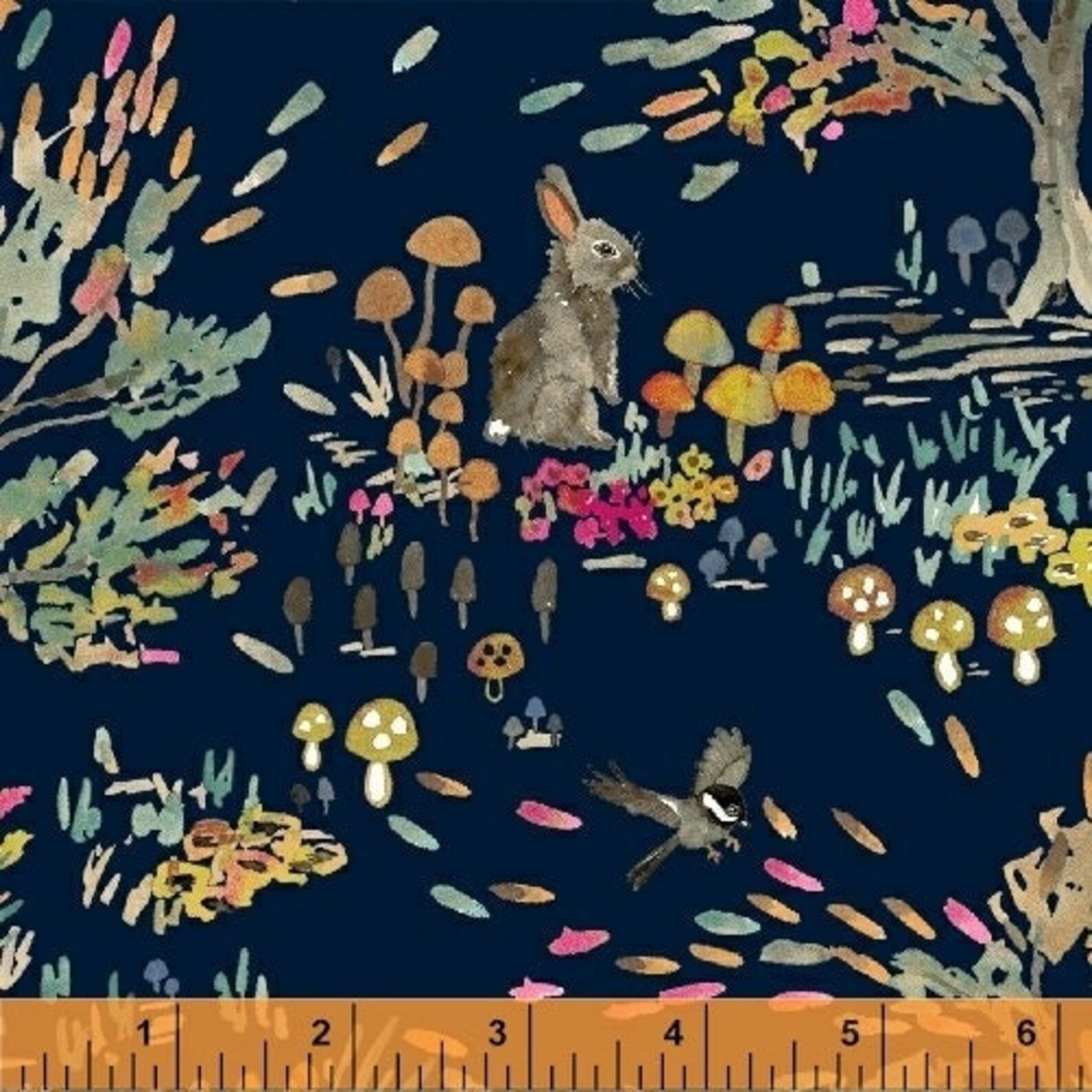 ENCHANTED FOREST 434982 Windham Fabrics Quilt Fabric Cotton Etsy