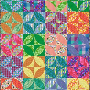Synergy Quilt Pattern, Patti&#39;s Patchwork, Quilt Pattern, Classic Pattern, Pattwork Quilts, Quilting