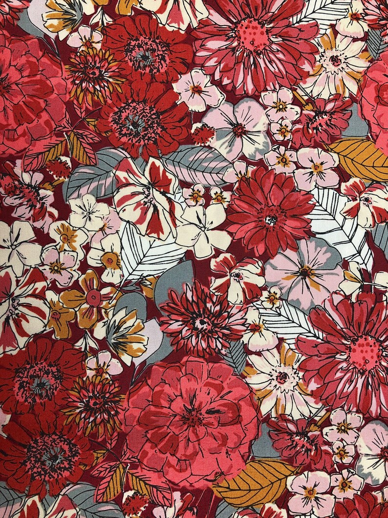 Art Gallery Kismet Fleuron Sanctuary KSM-83300 Sharon Holland Quilt Fabric, Cotton Fabric, Art Gallery Fabrics, Quilting, Fabric By The Yard image 5