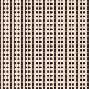May include: A seamless pattern of vertical stripes with a subtle diamond pattern in black on a beige background.