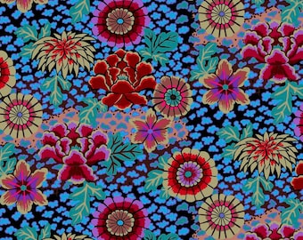 Kaffe Dream DARK, PWGP148, Kaffe Fassett Fabric, Quilt Fabric, Free Spirit, Fabric By The Yard