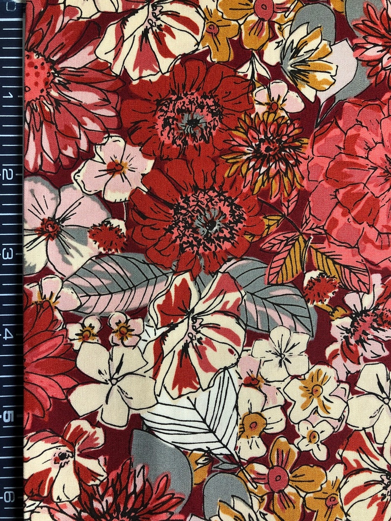 Art Gallery Kismet Fleuron Sanctuary KSM-83300 Sharon Holland Quilt Fabric, Cotton Fabric, Art Gallery Fabrics, Quilting, Fabric By The Yard image 2