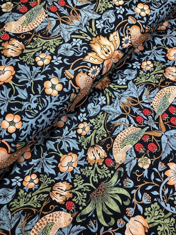 Strawberry thief sale fabric