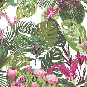 Tropicalia Light EST-76502, ESOTERRA, Katarina Roccella, Art Gallery Fabrics, Quilt Fabric,Quilting, Tropical Fabric, Fabric By The Yard