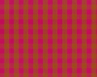 Common Ground - Hot Yarn Dyed Woven Cotton Fabric: Anna Maria Textiles Gingham Plaid