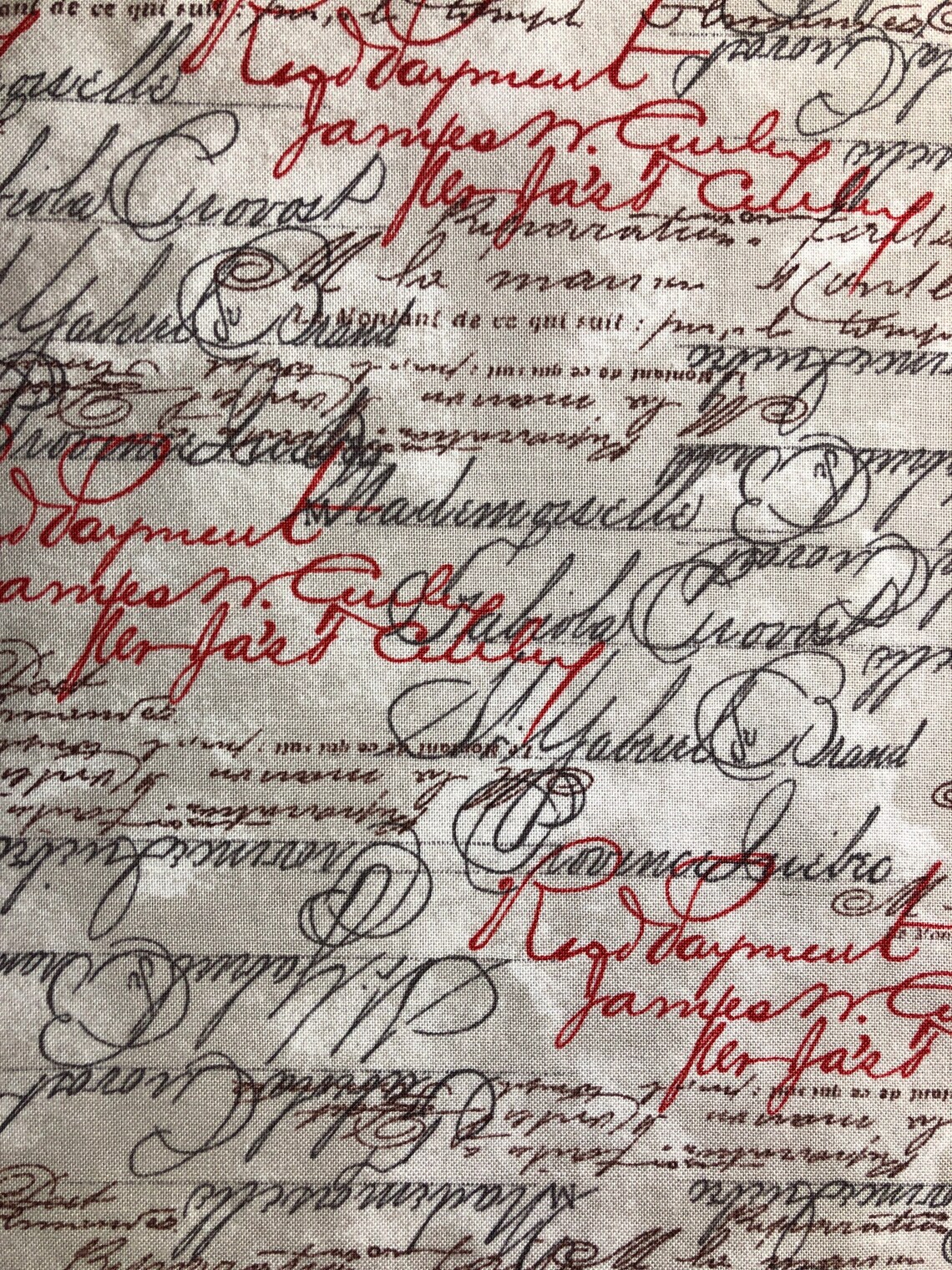 French Script C8149 Timeless Treasures Quilt Fabric Cotton Etsy