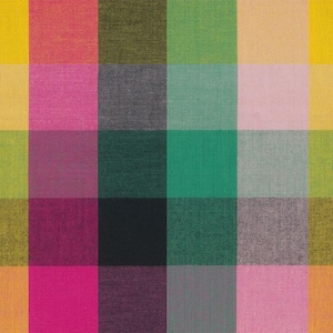 Anna Maria Windowbox Preppy Plaid: Tela de algodón tejida con hilo teñido