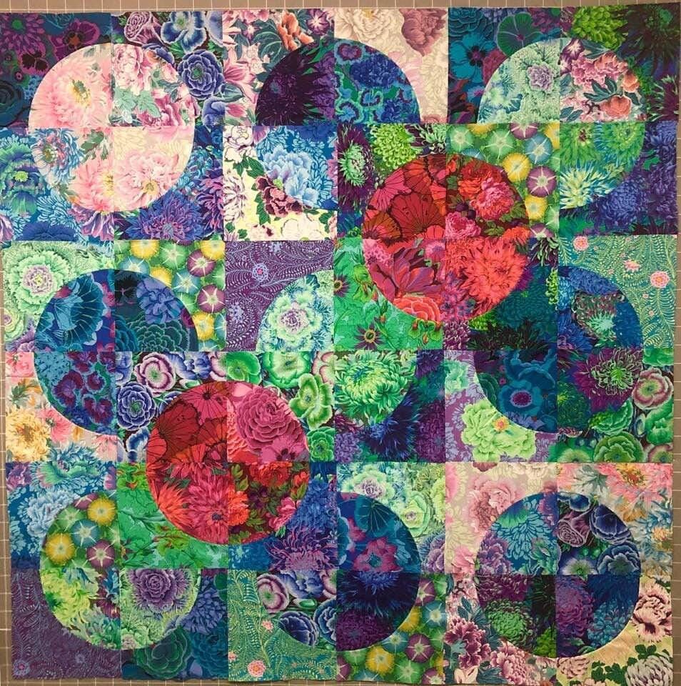 Lavinia PWPJ064 Kaffe Fassett Philip Jacobs, Free Spirit Fabrics, Quilt ...