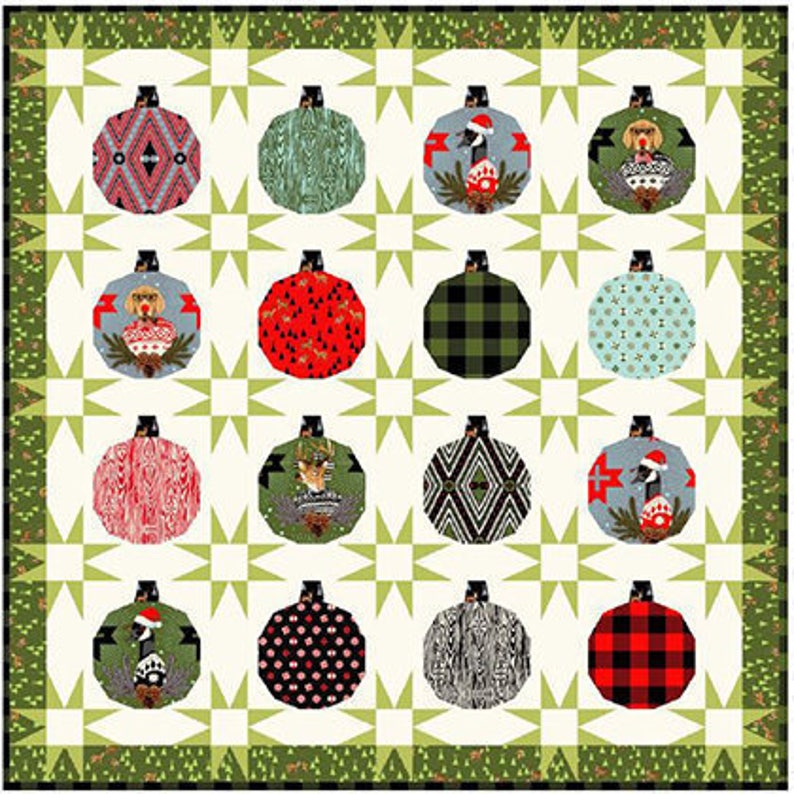 Farmhouse Christmas Christmas Decor Modern Farmhouse Woodland Fabric Holiday Homies Rustic Decor Rustic Christmas Tula Pink Fabric