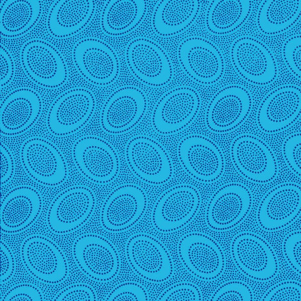 Aboriginal Dot in Turquoise GP71, Kaffe Fassett Fabric, Quilt Fabric, Cotton Fabric, Blender Fabric, Quilting Fabric, Fabric By The Yard