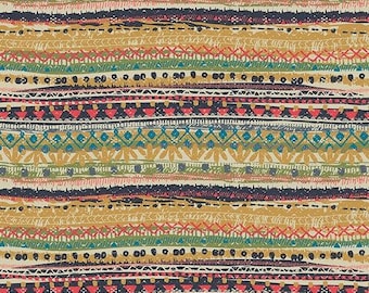 Indie Folk Cotton Fabric: Vivid Boho Quilt Fabric by Art Gallery Fabrics