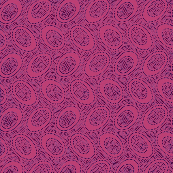 Aboriginal Dot in Maroon GP71, Kaffe Fassett Fabric, Quilt Fabric, Cotton Fabric, Blender Fabric, Quilting Fabric, Fabric By The Yard