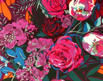 Made My Day NEW FLAME SWEETLY Pwah167 Anna Maria Horner, Free Spirit Fabrics, Quilt Fabric, Floral Fabric, Cotton Fabric, Fabric By The Yard