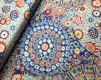 Kaffe Fassett Millefiore - Pastel:  Quilting Cotton