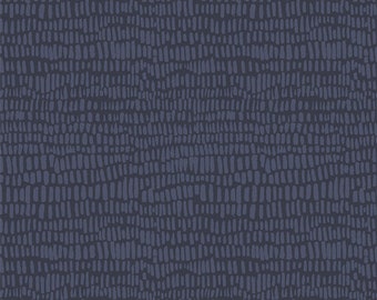 Catkin Dusk FUSDK2706 DUSK FUSION Bonnie Christine, Art Gallery Fabrics, Quilt Fabric, Cotton Fabric, Navy Fabric, Fabric By The Yard