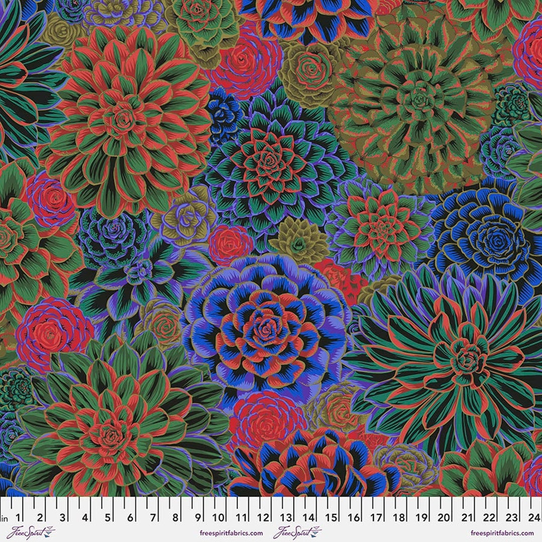 Kaffe Fassett HOUSE LEEKS Dark PWPJ113 Philip Jacobs, Free Spirit ...