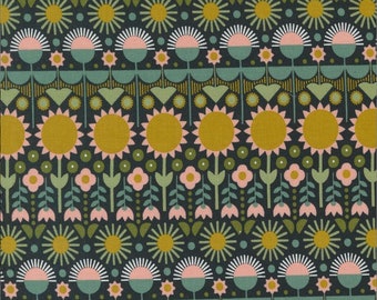 Imaginary Flowers-Ebony by Gingiber, 48383 21, Moda Fabrics, Quilt Fabric, Cotton Fabric, Quilting Fabric, Fabric By The Yard