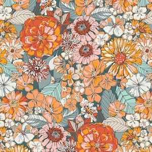 Floral Quilt Fabric by Sharon Holland - Art Gallery Fabrics