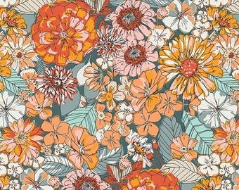 Floral Quilt Fabric by Sharon Holland - Art Gallery Fabrics