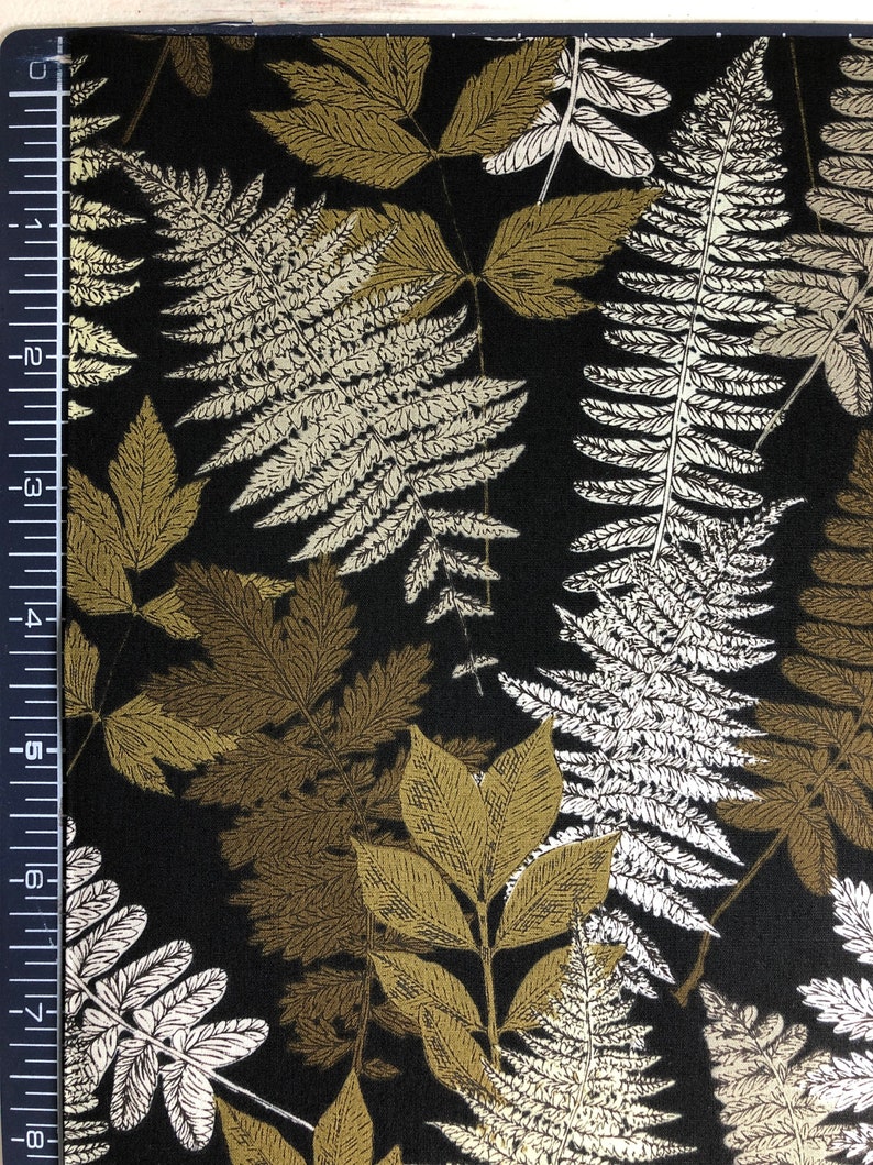 Evelyns Green Thumb HEH-52790, Her & History, Art Gallery Fabrics, Bonnie Christine, Quilt Fabric, Ferns Fabric, Fabric By The Yard image 2