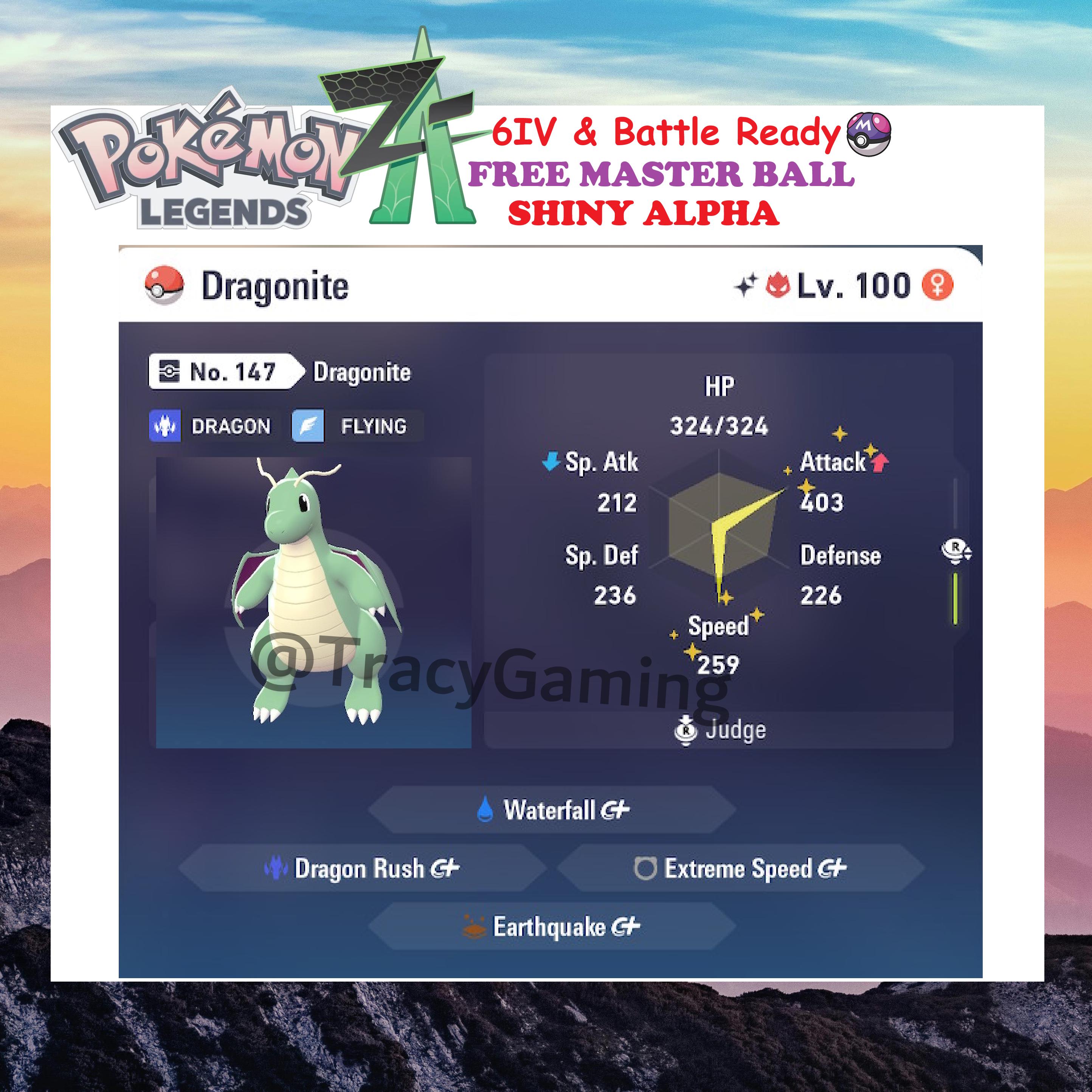 Shiny Alpha Dratini Lv. 39 Comes With Master Ball Pokedex Pokémon Legends Z-A Dex Dragonair Dragonite Pokédex Pokemon ZA Shiny Charm PLZA Shiny Alpha Dratini Lv. 39 Comes With Master Ball Pokedex Pokémon Legends Z-A Dex Dragonair Dragonite Pokédex Pokemon ZA Shiny Charm PLZA