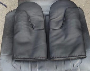 Handcrafted Medieval Leather Gauntlets | Armored Gloves with Metal Plate Protection | Knight & Warrior Armor.