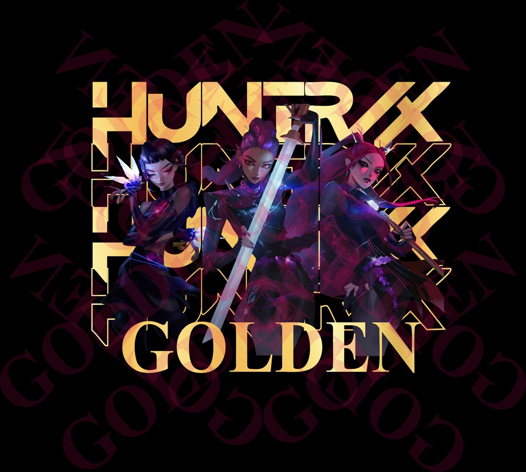 Buy Huntrix Kpop Demon Hunter Png File Online in India - Etsy