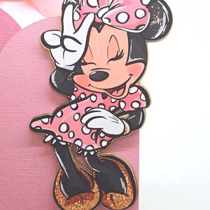 Minnie Mouse Goodie Boxes, Minnie Gable Box, Minnie Party Decorations, Minnie Mouse Favor Box, Minnie Theme Kids Party Favors. image 6