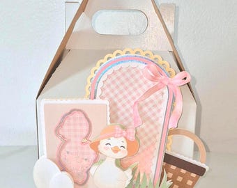 Sweet Duck Favor Box, Duck Party Favor Boxes, Duck Birthday Theme, Girl Party Favor Boxes, Duck Birthday Theme Decorations.