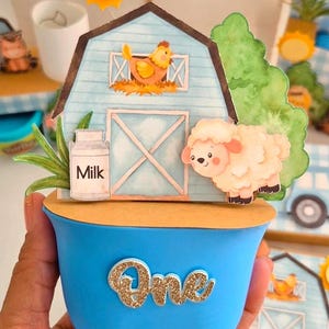 Farm Birthday Snack Favors, Snack Stack Potato Chips Favors, Farm Theme Party Favors, Birthday Party Favors, Barn Theme Party,