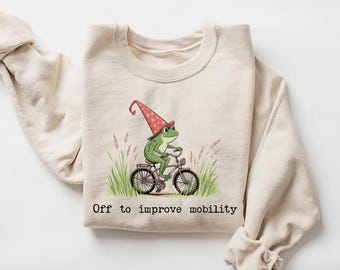Felpa con scritta "Physiotherapy Assistant", per fisioterapista, per migliorare la mobilità, divertente rana, rospo, regalo di Natale per fisioterapia.