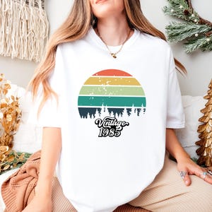 1985 Vintage Geburtstagsgeschenk Tee, Retro-Stil, 40.Geburtstag für Frauen, Vintage 1985 T-Shirt, 40.Geburtstag, 40.Geburtstag Geschenk, Vater Geschenk