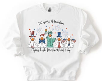 Amerika Est.1776 Shirt, lustiges patriotisches Enten-T-Shirt, 1776-2026 USA 250.Jubiläums-T-Stück, 4. Juli Enten-Shirt