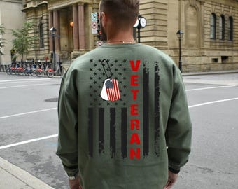 Remember Everyone Deployed Sweatshirt American Flag Us Veteran Sweat, American Flag Military Sweatshirt, On Friday We Wear Red Hoddie
