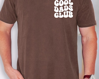 Maglietta Comfort Colors® Cool Dads Club, maglietta divertente per marito, regalo per lui, maglietta per la festa del papà, maglietta per papà, futuro papà, papà cool, regalo per marito