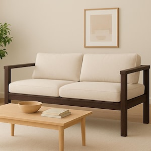 DIY 2x4 Sofa Plan: 72&quot; Wide, Indoor/Outdoor Furniture (PDF Download)