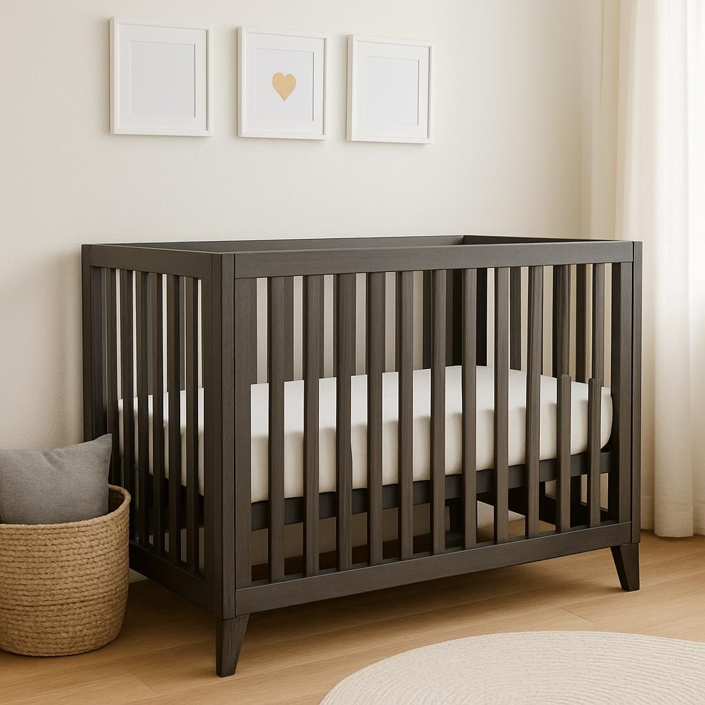 Kids Crib Bed Plan | Safe & Stylish Baby Crib | bed with fence plan | Nursery Furniture build instructions