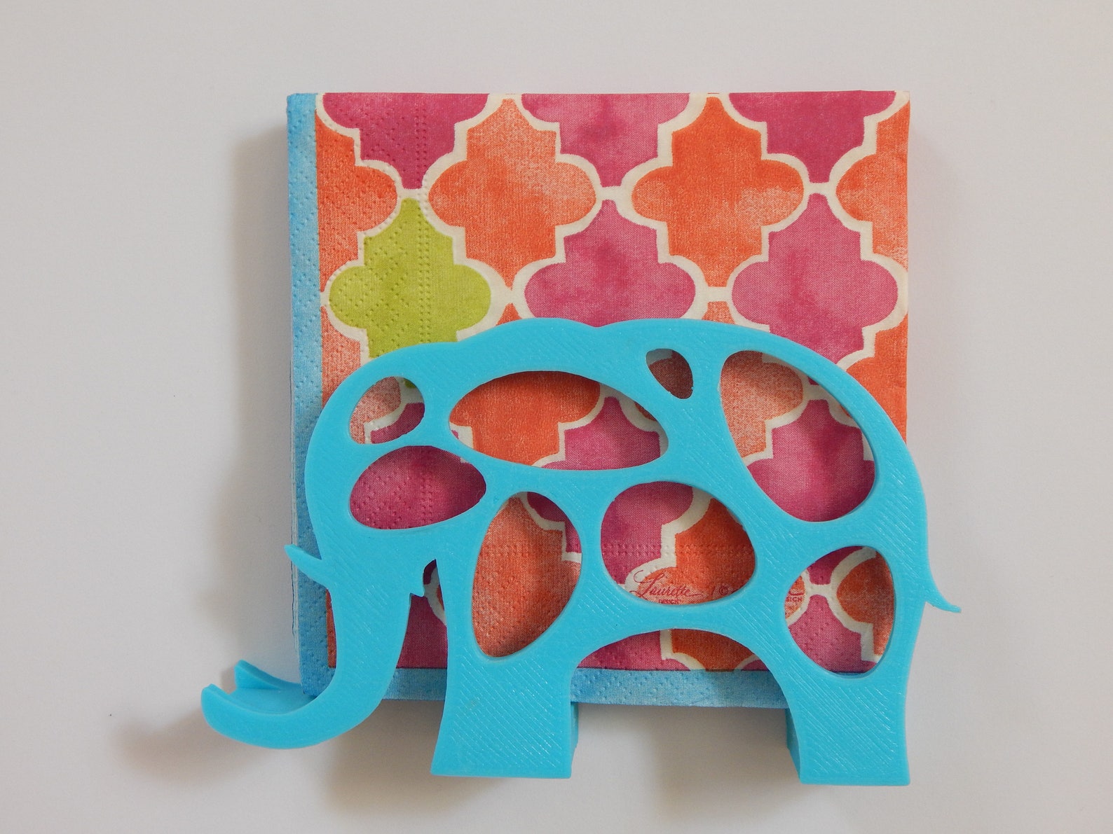 Elephant Napkin Holder Black Napkin Holder Wedding Gift Etsy