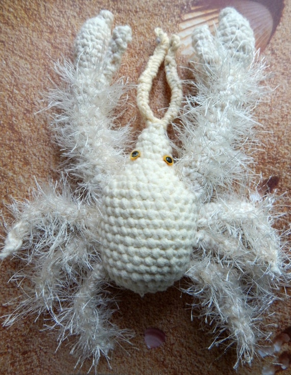 yeti crab plush