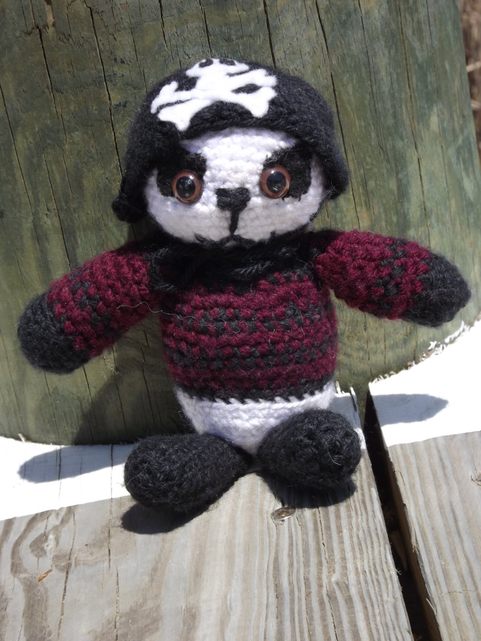 Oso Panda Panda con Casco Biker Oso Panda Fresco Oso Panda | Etsy