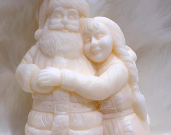 Mr. and Mrs. Santa Candle