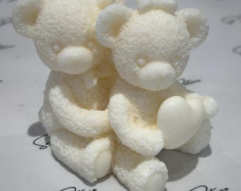 Couple Bear Candle
