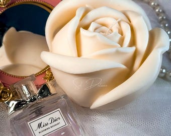 XXL Rose Flower kaars
