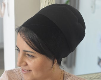 NEW- MOUSSE VOLUMIZER -All In One Hat Boubou Bobo Great under tichel,head scarves, wigs,chemo,head coverings volumizing hijab headpiece