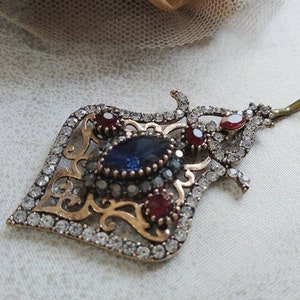 Sparkling Decorated Hair Pin,bridal , Veil, Jewelry, Accessories, Hair pin,For your hair, Pin with Shiny Stones, Bobby Pins