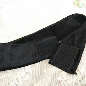 Black Non-Slip No Slip Headband ,Great for tichel,head scarves, wigs,Tichel,head coverings