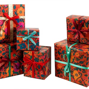 Vibrant Gift Wrap Paper – Satin or Matte Finish, Durable & Eco-Friendly Wrapping Sheets for Any Occasion
